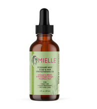 Charger l'image dans la galerie, MIELLE Rosemary Mint Scalp & Hair Strengthening Oil