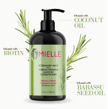 Charger l'image dans la galerie, MIELLE Rosemary Mint Strengthening leave in Conditioner