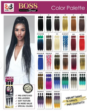 Charger l'image dans la galerie, BOBBI BOSS Synthetic Braid - 3X BOSS BRAID PRE STRETCHED 54"