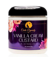 Charger l'image dans la galerie, Curls Dynasty Vanilla Cream Custard Curl Defining Cream 237 ml