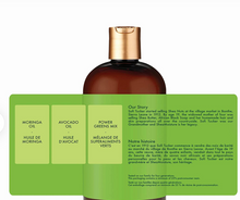 Charger l'image dans la galerie, SHEA MOISTURE Power Greens Shampooing Moringa & Avocado Sans Sulfate
