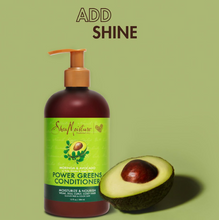 Charger l'image dans la galerie, SHEA MOISTURE Power Greens Conditioner Moringa & Avocado Sans Sulfate