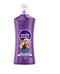 SEDA: Juntinhos Frozen Brilho Encantado Creme para Pentear Seda 300ml