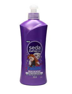 SEDA: Juntinhos Frozen Brilho Encantado Creme para Pentear Seda 300ml