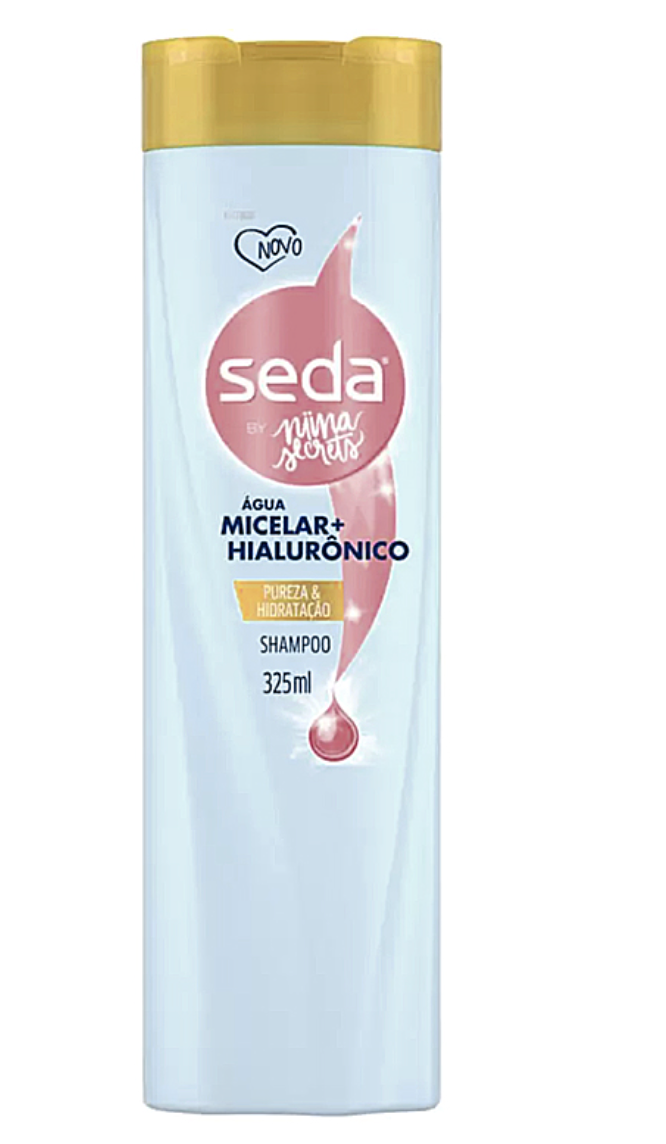 SEDA : Nina Secrets Micellar Water + Hyaluronic Shampoo 325 ml