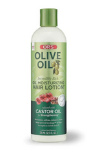 Charger l&#39;image dans la galerie, ORS Olive Oil Lotion Hydratante de Cheveux avec huile de ricin

