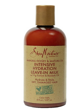 Charger l&#39;image dans la galerie, SHEA MOISTURE hydratation intensive Leave in Milk à l&#39;extrait de figue et à l&#39;huile de baobab
