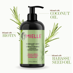 MIELLE Rosemary Mint Strengthening leave in Conditioner