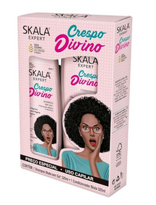 Skala Expert: Crespo Divino Kit Shampooing 325ml + Après-shampooing 325ml