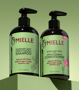 MIELLE Rosemary Mint Strengthening Shampoo