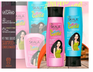 Skala Expert: #Mais Cachos Kit Shampooing 325ml + Après-shampooing 325ml