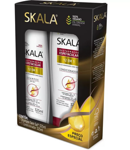 Skala Expert: 12 In 1 Kit Shampooing 325ml + Après-shampooing 325ml