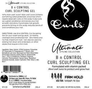 CURLS The Ultimate Styling Collection B n Controle Curl Sculpting Gel Firm Hold