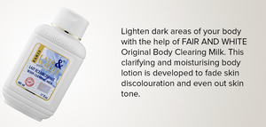 FAIR AND WHITE Lait Eclaircissant 485 ml
