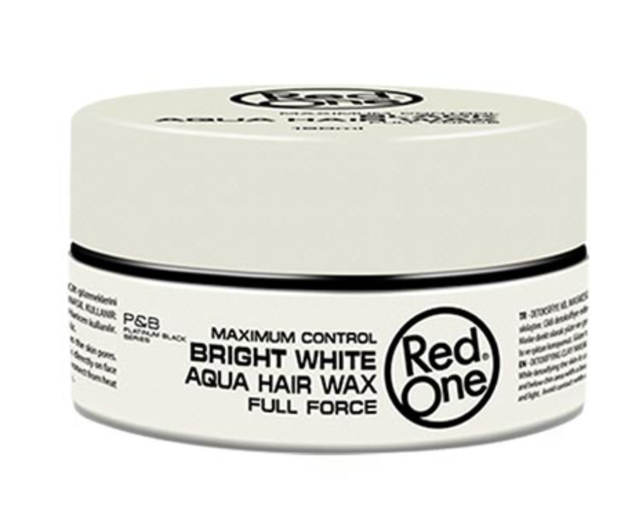 RED ONE -Red One Bright White Aqua Hair Wax– 150 ml