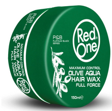 Charger l&#39;image dans la galerie, RED ONE -Olive Aqua Hair Wax - 150ml
