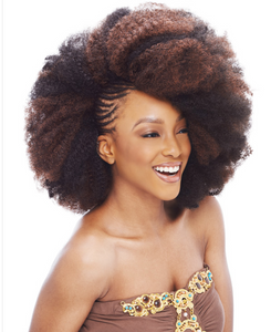 JANET COLLECTION - Noir 2X Afro Kinky Bulk 24"