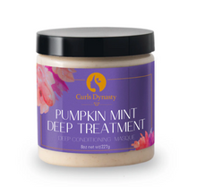 Charger l&#39;image dans la galerie, Curls Dynasty Pumpkin Mint Deep Treatment Deep Conditioning Masque 237ml
