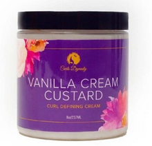 Charger l&#39;image dans la galerie, Curls Dynasty Vanilla Cream Custard Curl Defining Cream 237 ml
