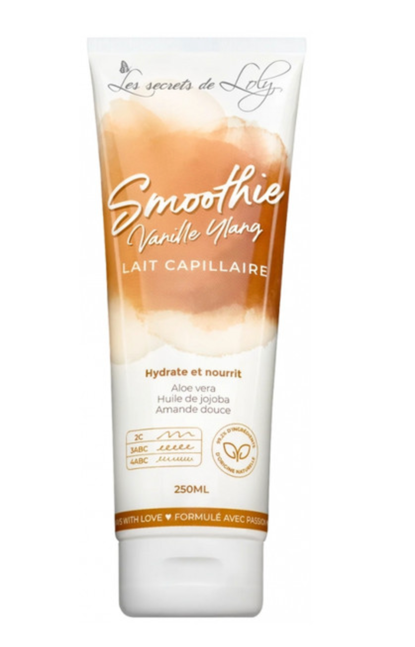 Les Secret de Loly Smoothie Vanille Ylang Lait Capillaire 250ml