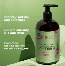 Charger l'image dans la galerie, MIELLE Rosemary Mint Strengthening Conditioner 355ml
