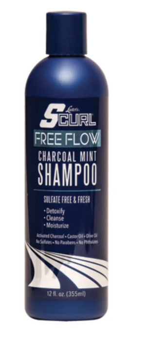 SCURLS FREE FLOW Charcoal Mint Shampoing