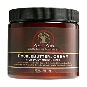 AS I AM Double butter cream. Rich daily moisturizer