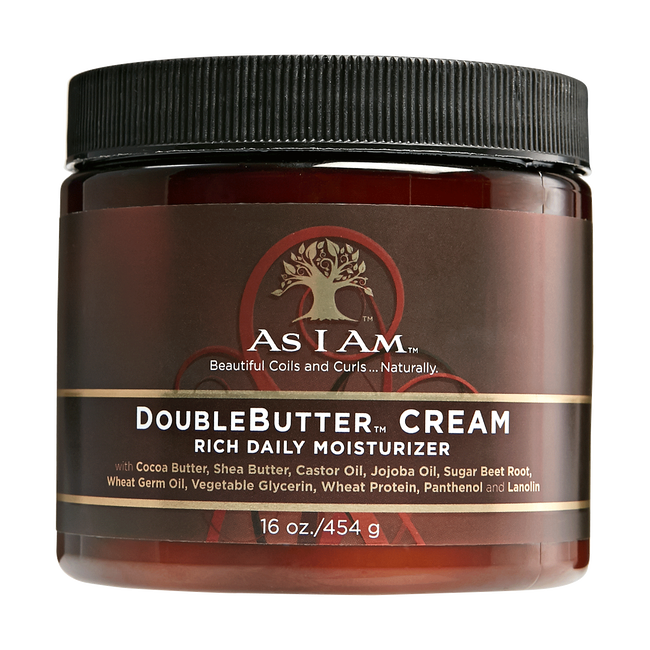 AS I AM Double butter cream. Rich daily moisturizer