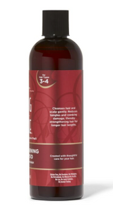 AS I AM Long and luxe. Strenghtening shampoo pomegranate and passion fruit
