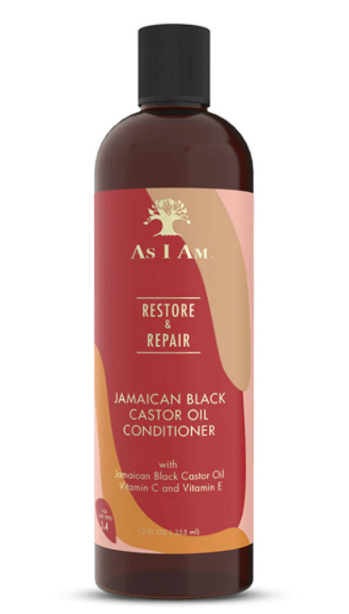 AS I AM Long and luxe. Restor and repair jamaican black castor oil shampoo