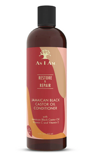AS I AM Long and luxe. Restor and repair jamaican black castor oil conditioner