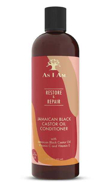 AS I AM Long and luxe. Restor and repair jamaican black castor oil conditioner