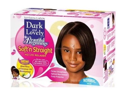 DARK AND LOVELY Beautiful Beginnings Relaxer/ Défrisant Enfant pour les cheveux NORMAL