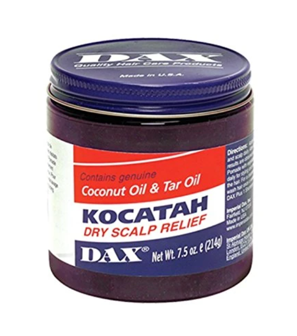 DAX COCONUT OIL and  TAR OIL. KOCATAH. DRY SCALP RELIEF