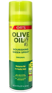 ORS Olive Oil Nourishing Sheen Spray.