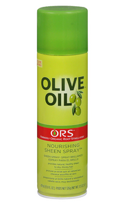 ORS Olive Oil Nourishing Sheen Spray.