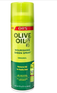 ORS Olive Oil Nourishing Sheen Spray.