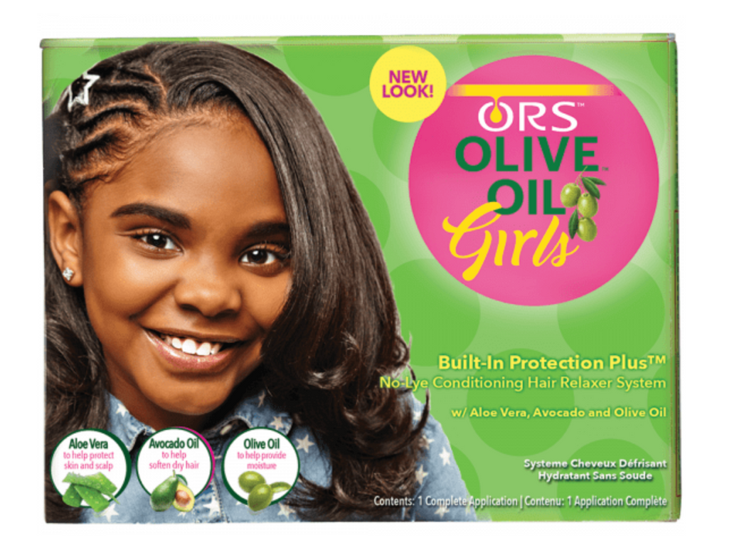 ORS Olive Oil Girls No Lye Conditioning Hair Relaxing System