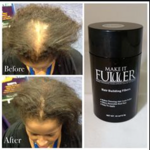 MAKE IT FULLER Hair Building Fibers
