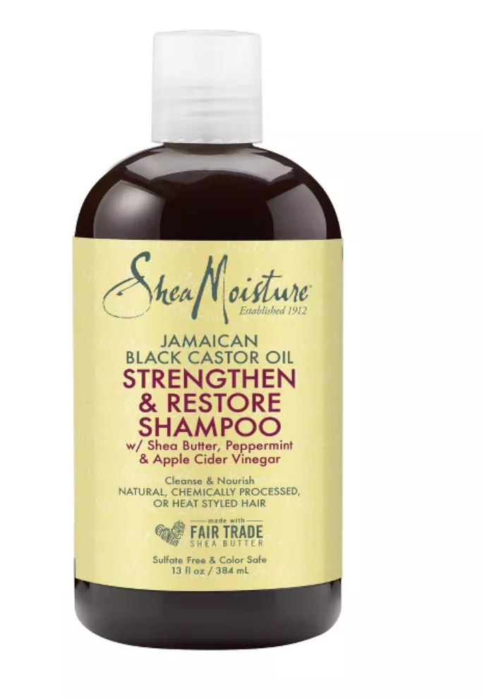 SHEA MOISTURE Jamaican Black Castor Oil, Strengthen & Restore Shampoo
