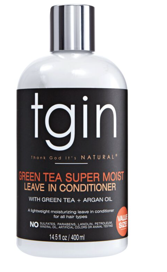 TGIN Green Tea Super Moist Leave-In Conditioner with green Tea and Argan Oil