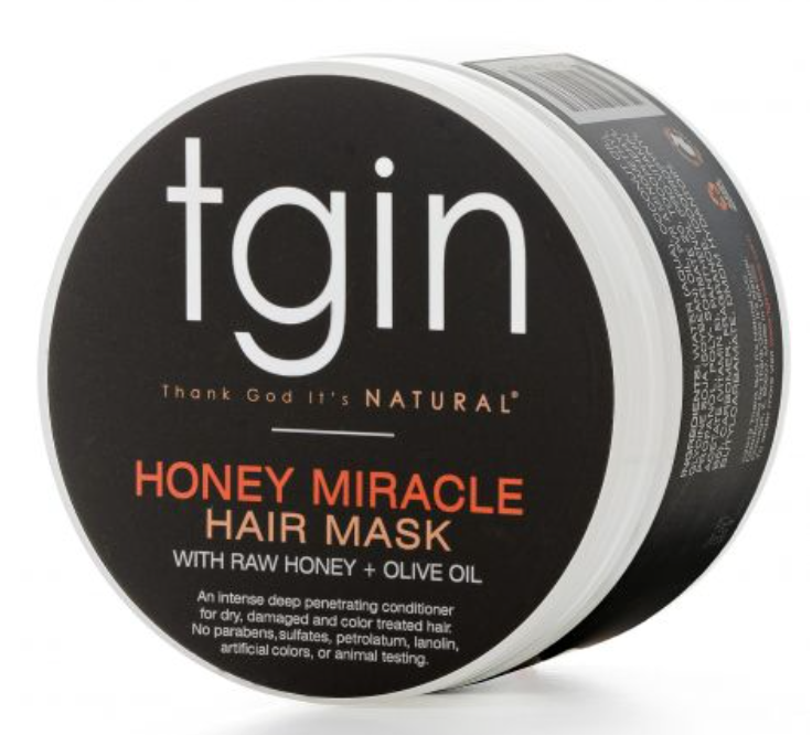TGIN Honey Miracle Hair Mask For Natural Hair with raw Honey and Olive Oil