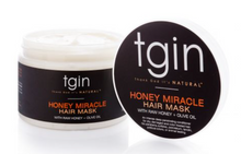Charger l&#39;image dans la galerie, TGIN Honey Miracle Hair Mask For Natural Hair with raw Honey and Olive Oil
