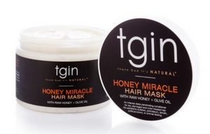 TGIN Honey Miracle Hair Mask For Natural Hair with raw Honey and Olive Oil