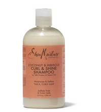 Charger l&#39;image dans la galerie, SHEA MOISTURE Coconut &amp; Hibiscus Curl &amp; Shine Shampoo

