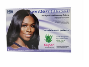 Gentle Treatment Défrisant Sans soude-  No - Lye Conditioning Creme nourishes and protects