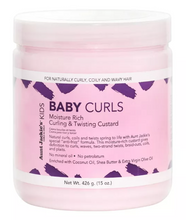 Charger l&#39;image dans la galerie, AUNT JACKIE&#39;S Baby Curls Moisture Rich Curling &amp; Twisting Custard
