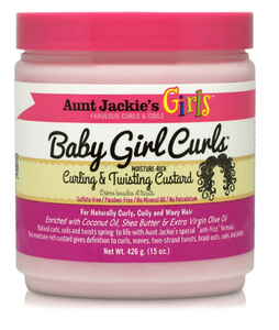 AUNT JACKIE'S Baby Curls Moisture Rich Curling & Twisting Custard