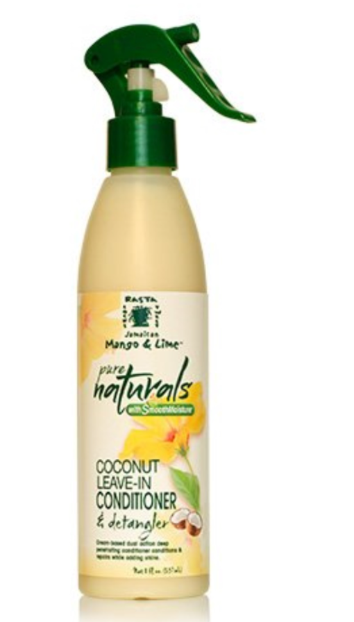 JAMAICAN MANGO & LIME. Pure naturals Coconut Leave-In Conditioner & Detangler