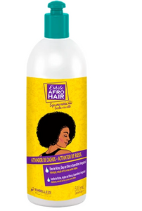 Novex Afro Hair Activateur de Boucles 500ml Enrichi avec l'huile de ricin, de l'huile d'argan et Graine de huile de lin